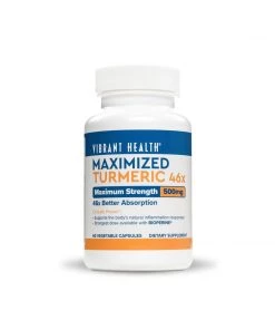 Vibrant Health Maximized Turmeric 46x 60c