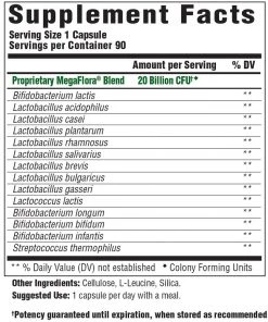 Mega Food MegaFood Megaflora 60C