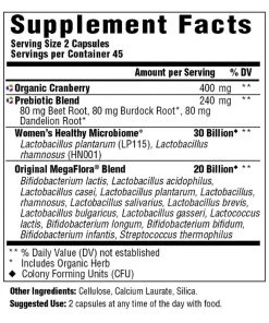 Mega Food MegaFood Megaflora For Women 90C