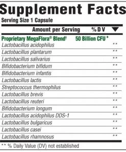 Mega Food Digestive Support & Probiotics MegaFood Megaflora Plus 60C