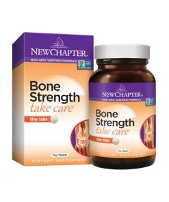 Bone & Joint Health New Chapter Bone Strength Take Care Tiny Tabs 120T