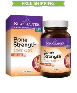 Bone & Joint Health New Chapter Bone Strength Take Care Tiny Tabs 120T