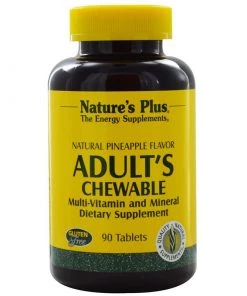 Nature's Plus Adult Chewable Multivitamin (Natural Pineapple) 90T