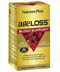 Anti Aging Nature's Plus AgeLoss Blood Support 90VC - Discontinued