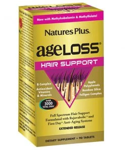 Nature's Plus AgeLoss Hair Support Extended Release 90T