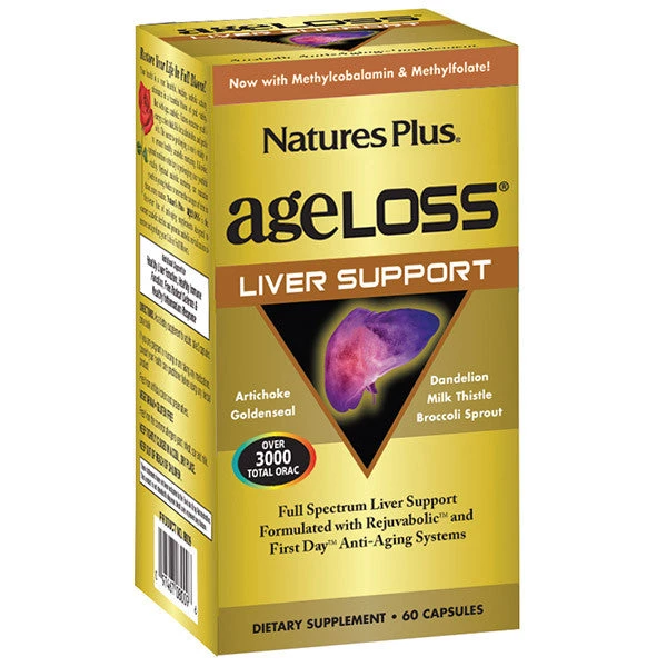 Anti Aging Nature's Plus AgeLoss Liver Support 90VC