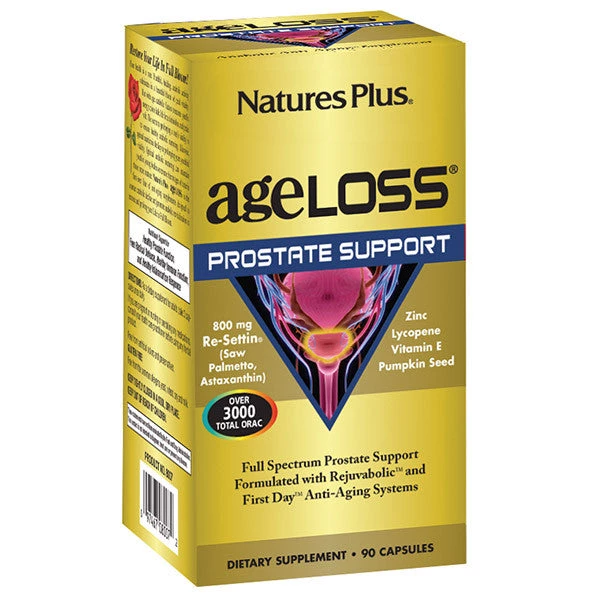 Anti Aging Nature's Plus AgeLoss Prostate Support 90VC