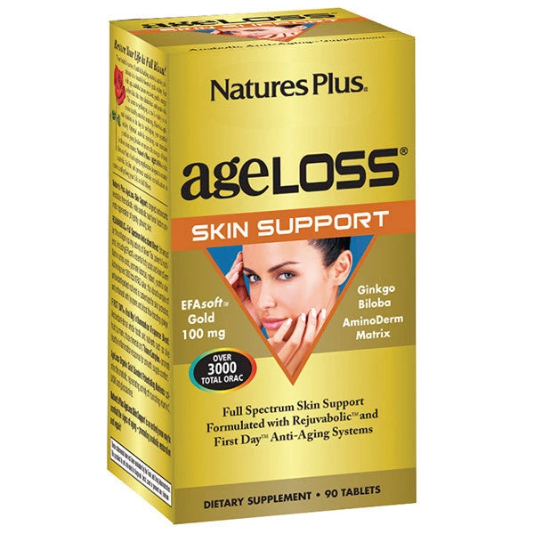 Nature's Plus AgeLoss Skin Support 90T - Discontinued Anti Aging