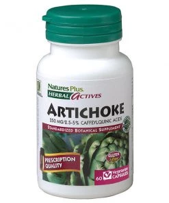 Herbs Nature's Plus Herbal Actives Artichoke 250mg 60VC - Discontinued