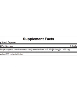Nature's Plus Herbal Actives Astragalus 450mg 60VC