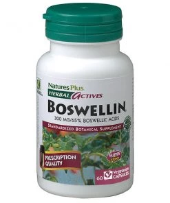 Nature's Plus Herbal Actives Boswellin 300g 60VC Herbs