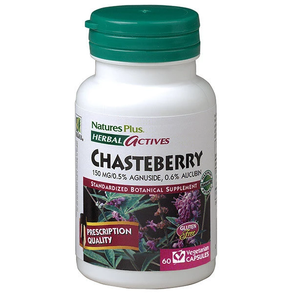 Nature's Plus Herbal Actives Chasteberry 150mg 60VC
