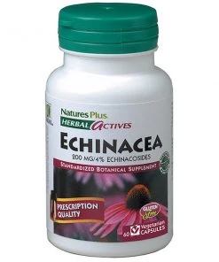 Nature's Plus Herbal Actives Echinacea 200mg 60VC - Discontinued Herbs