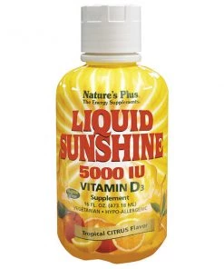 Nature's Plus Liquid Sunshine Vitamin D3 5000IU 16oz