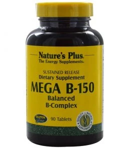 Nature's Plus Mega B-150 B Complex 60T Vitamins