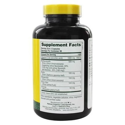 Vitamins Nature's Plus Super C Complex 1000mg 90VC
