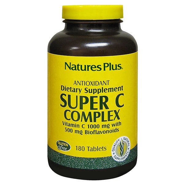 Nature's Plus Super C Complex 180T Vitamins