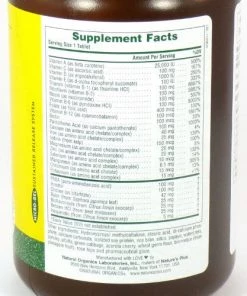 Nature's Plus Ultra 1 Multivitamin Sustained Release 60T - Discontinued Multi-Vitamin