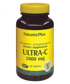 Vitamins Nature's Plus Ultra-C 2,000 Sustained Release W/ Rose Hips 60T