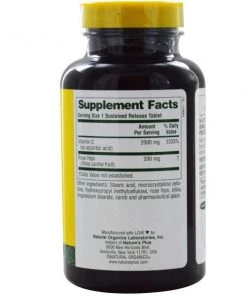 Vitamins Nature's Plus Ultra-C 2,000 Sustained Release W/ Rose Hips 60T