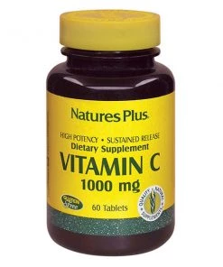 Vitamins Nature's Plus Vitamin C 1,000mg W/ Rose Hips Sustained Release 180T