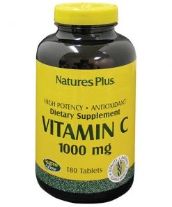 Vitamins Nature's Plus Vitamin C 1,000mg W/ Rose Hips 180T