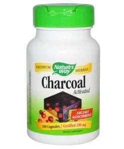 Natures Way Nature's Way Activated Charcoal 100C Detox