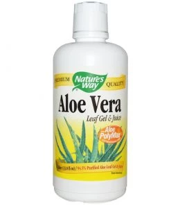 Natures Way Nature's Way Aloe Vera Leaf Gel & Juice 34oz