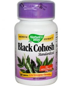 Natures Way Women's Health Nature's Way Black Cohosh Standardized 60T