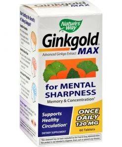 Natures Way Nature's Way Ginkgold Max 120mg 30T Brain Health