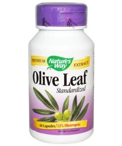 Natures Way Herbs Nature's Way Olive Leaf Standardized 60C