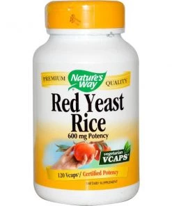 Natures Way Nature's Way Red Yeast Rice 600mg 120VC