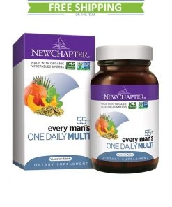 Men's Health New Chapter Every Man's 1 Daily 55+ Multivitamin 72T