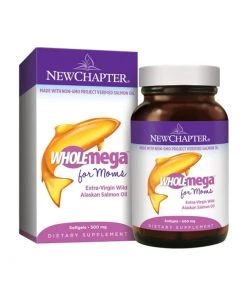 Essential Fatty Acids New Chapter Wholemega For Moms 90SG