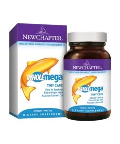 Essential Fatty Acids New Chapter Wholemega Tiny Caps 90SG