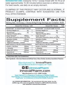InnovaPharm NovaPump Neuro 20 Servings