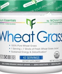 Nova Forme Wheat Grass Powder 42 Servings - Discontinued