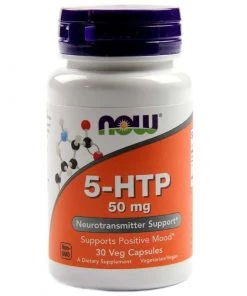 Amino Acids Now Foods 5-HTP 100mg 60 Vegetarian Capsules
