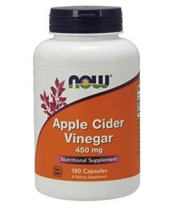 Now Foods Apple Cider Vinegar 450mg 180C