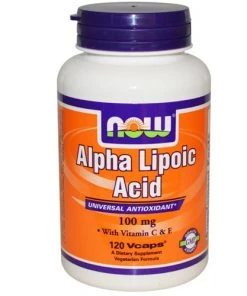 Now Foods Alpha Lipoic Acid 100mg 60VC