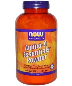 Amino Acids Now Foods Amino-9 Essentials Powder 60 Servings