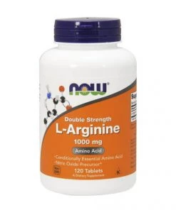 Now Foods L-Arginine 1000mg 120T Amino Acids