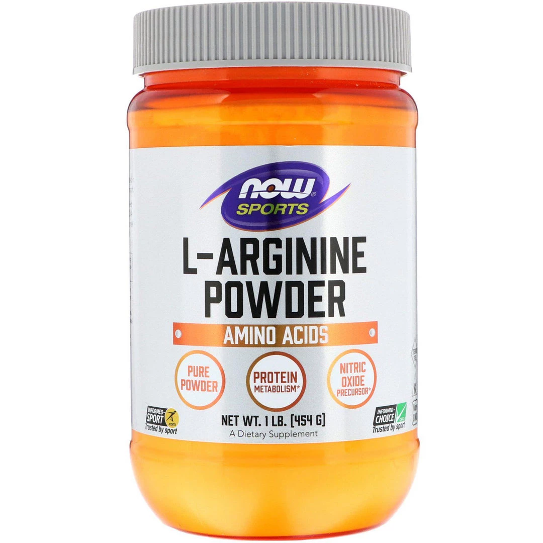 Amino Acids Now Foods L-Arginine Powder 1 Lb