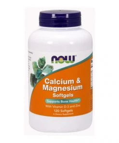 Now Foods Calcium & Magnesium With D-3 And Zinc 1000mg 120SG Bone & Joint Health