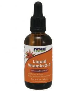 Now Foods Vitamin D3 Liquid 400IU 2oz Vitamins