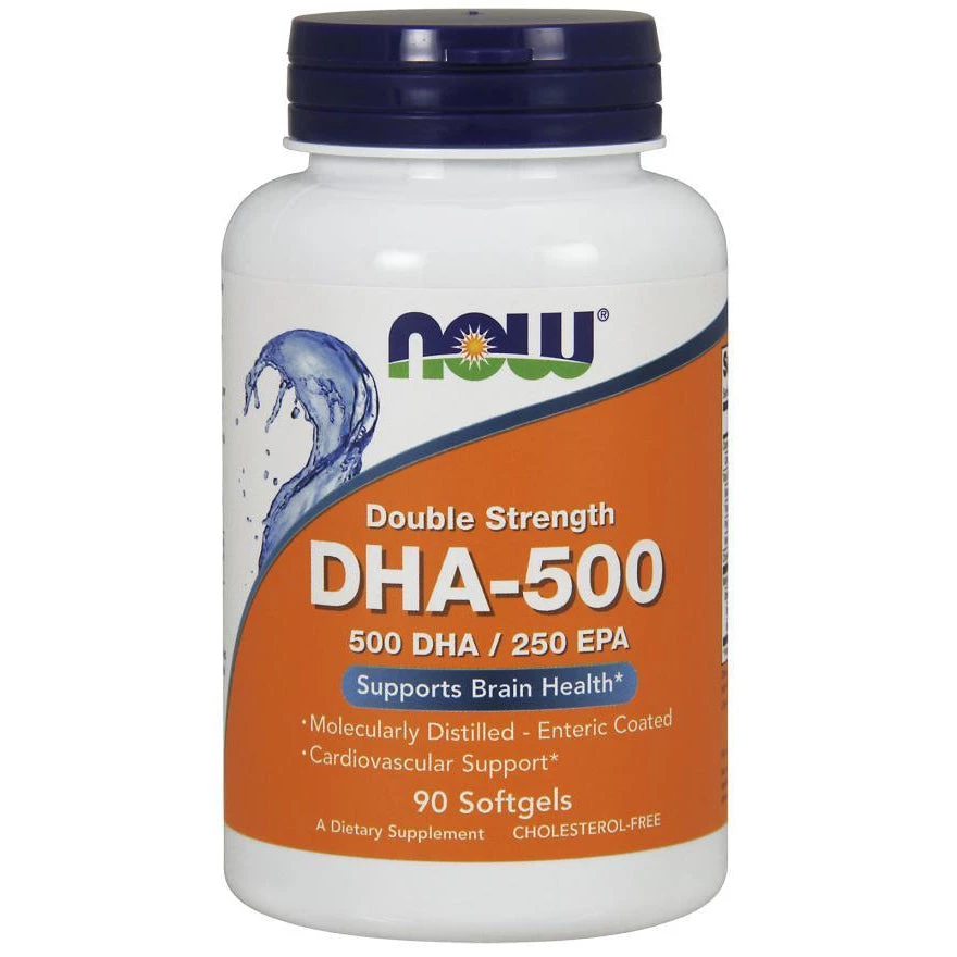 Now Foods DHA-500 180SG Essential Fatty Acids