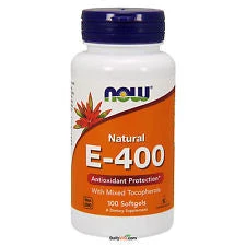 Now Foods E-400 With Mixed Tocopherols 100SG
