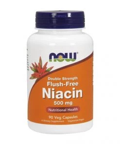 Now Foods Flush Free Niacin 500mg 90VC
