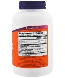 Bone & Joint Health Now Foods Glucosamine & Chondroitin With MSM 180C