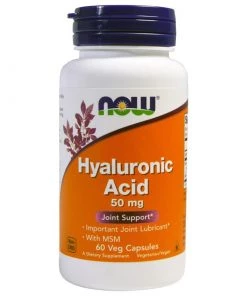 Bone & Joint Health Now Foods Hyaluronic Acid 50mg 120VC